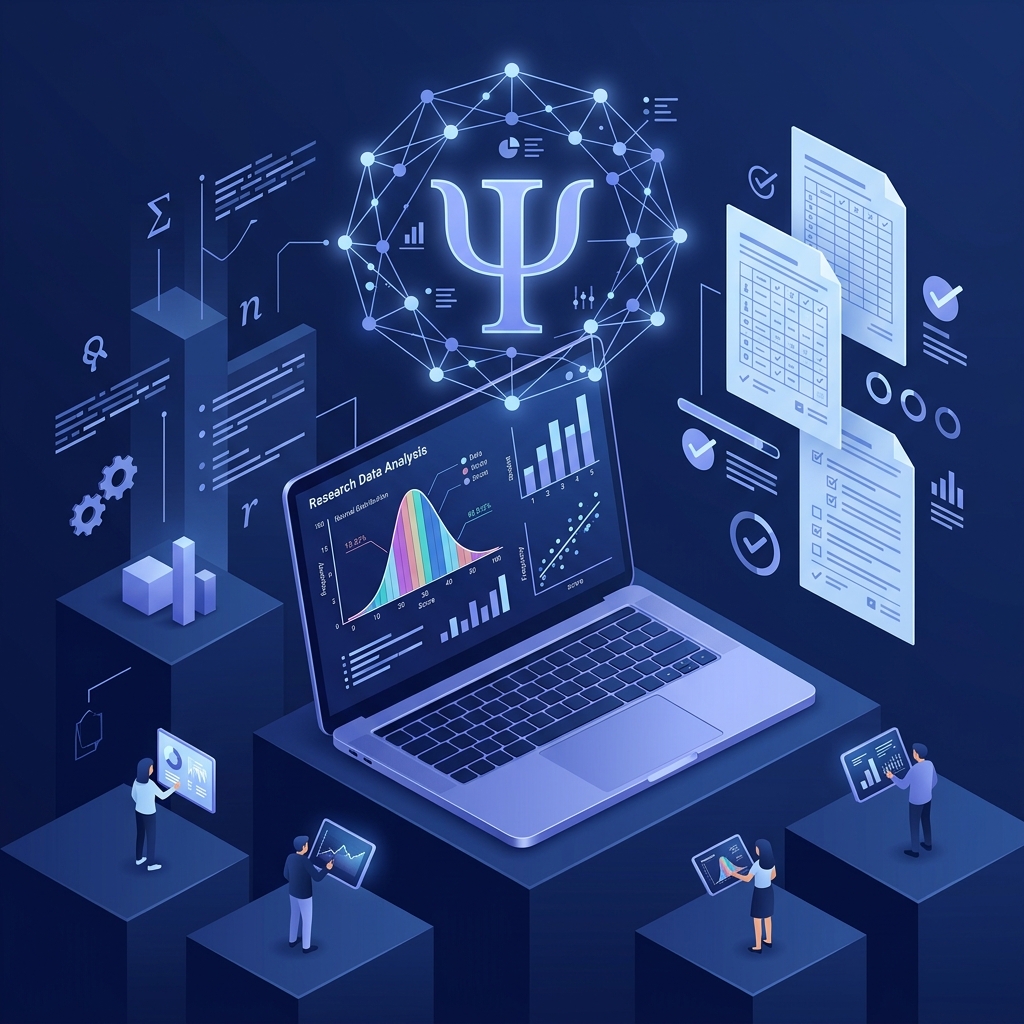 Ilustrasi Riset & Olah Data PSYMETRIKA